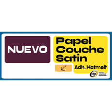 Papel Couche Satin Adh. Hotmelt Papel Couche Satin Adh. Hotmelt